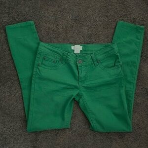 Lola stylish green jeans